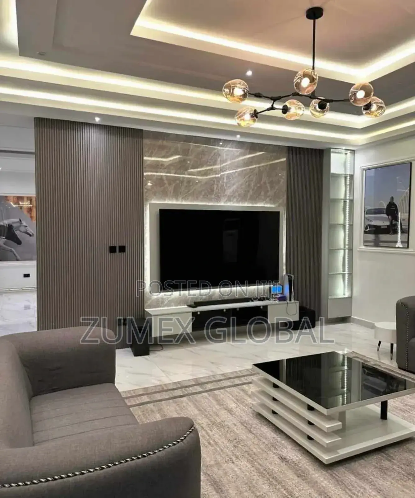 HDF Wood T.V Console