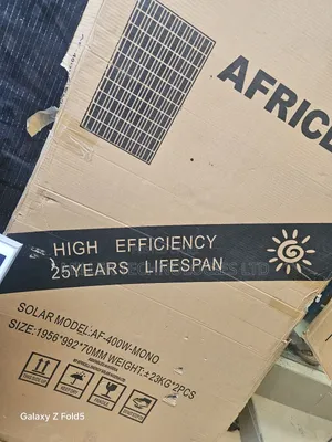 Africell Complete 400w 36v Solar Panel New