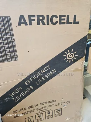Africell Complete 400w 36v Solar Panel New