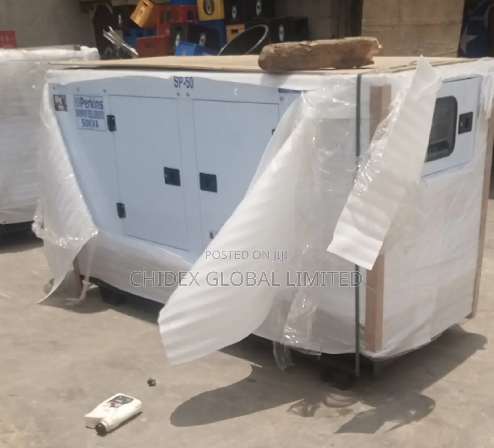 50kva Perkins Soundproof Diesel Generator 100% Copper Coil