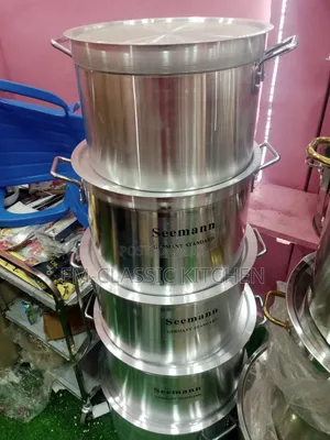 Industrial Pot 120litters Set