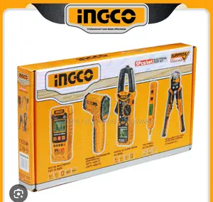 Ingco Clamp Meter Multimeter Test Pencil Combo Set Kit