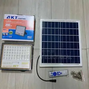 200watt Solar Flood Light AKT Separate Panel