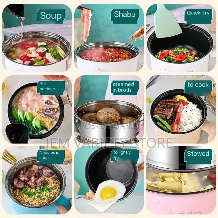 Quality 2ltr Multifunctional Electric Cooking Pot