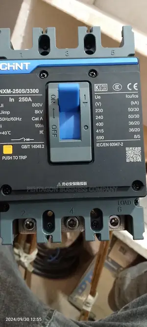 250ahms 3pole Chint McCb Breaker