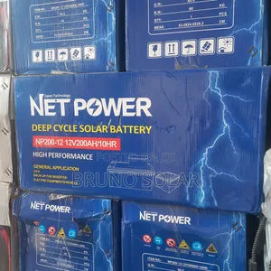 200ah 12v Net Power Deep Cycle Solar Battery
