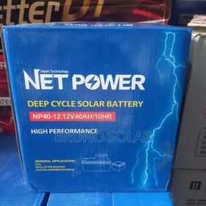 40ah 12v Net Power Deep Cycle Solar Battery