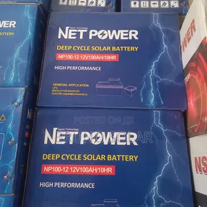 100ah 12v Net Power Deep Cycle Solar Battery