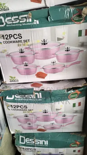 12 PCS Desini Cookware Set