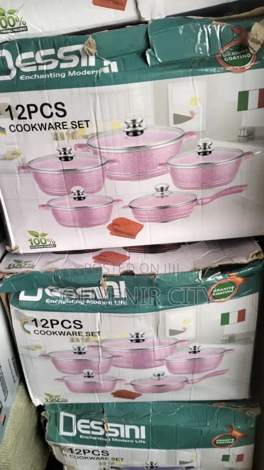 12 PCS Desini Cookware Set