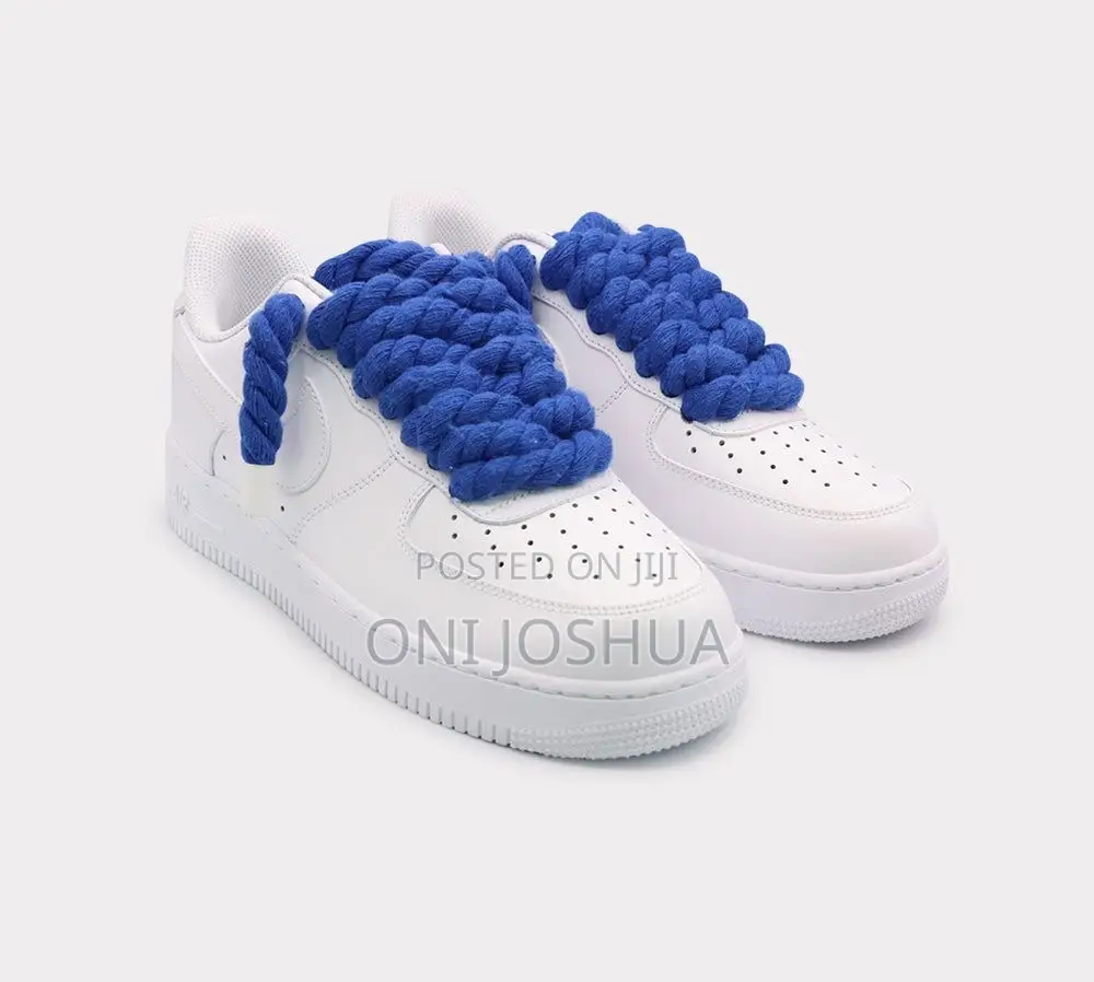 Chunky Lace White Sneakers