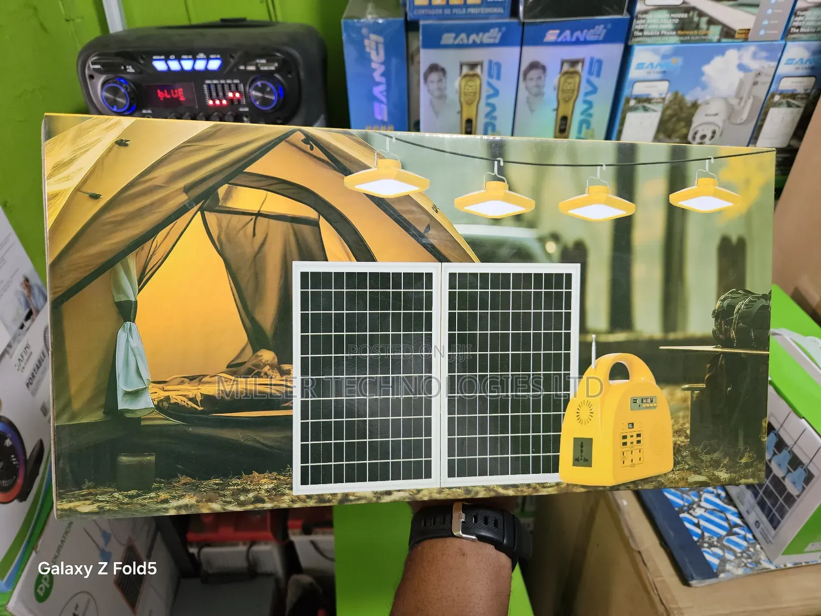 Portable Solar Gen to Power Home