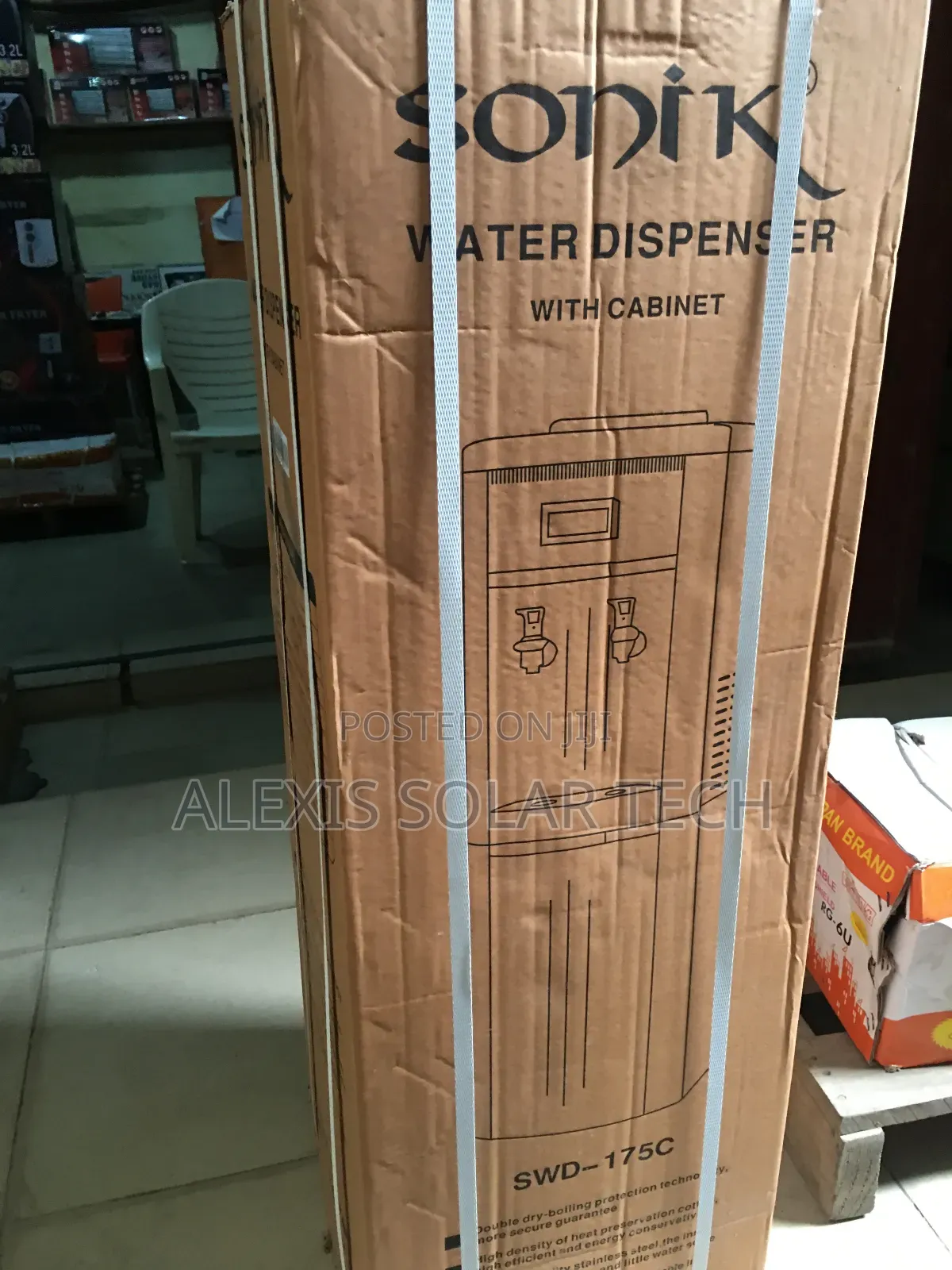 Sonik Water Dispenser With Cabinet