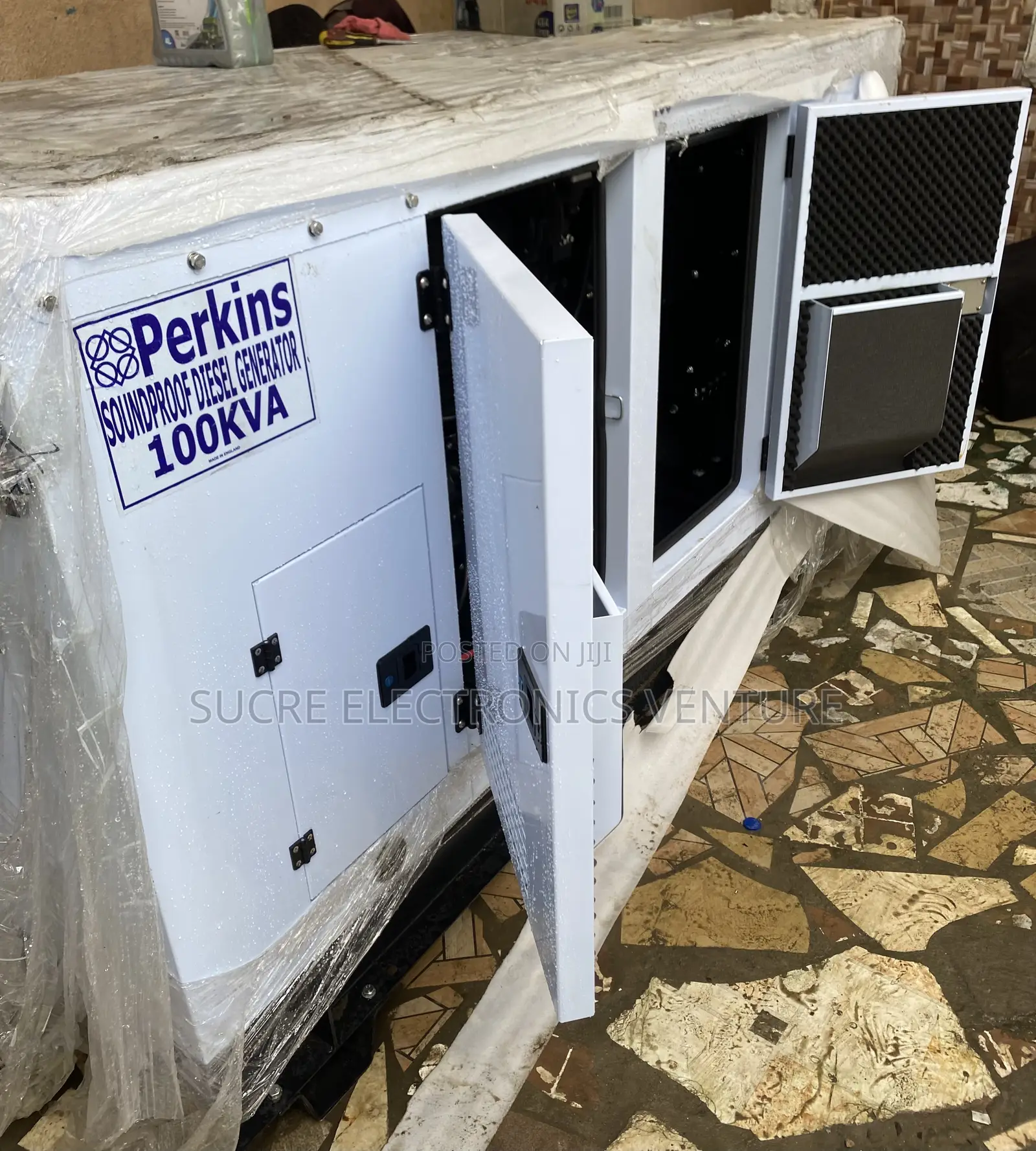 100kva Perkins Soundproof Generator Made in England