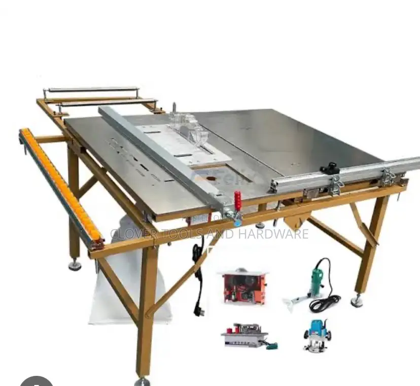 Multifunction 4 in 1 Convenient Panel Table Saw Machine
