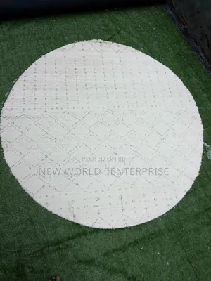 5by5 Feets Modern Round Centre Rug