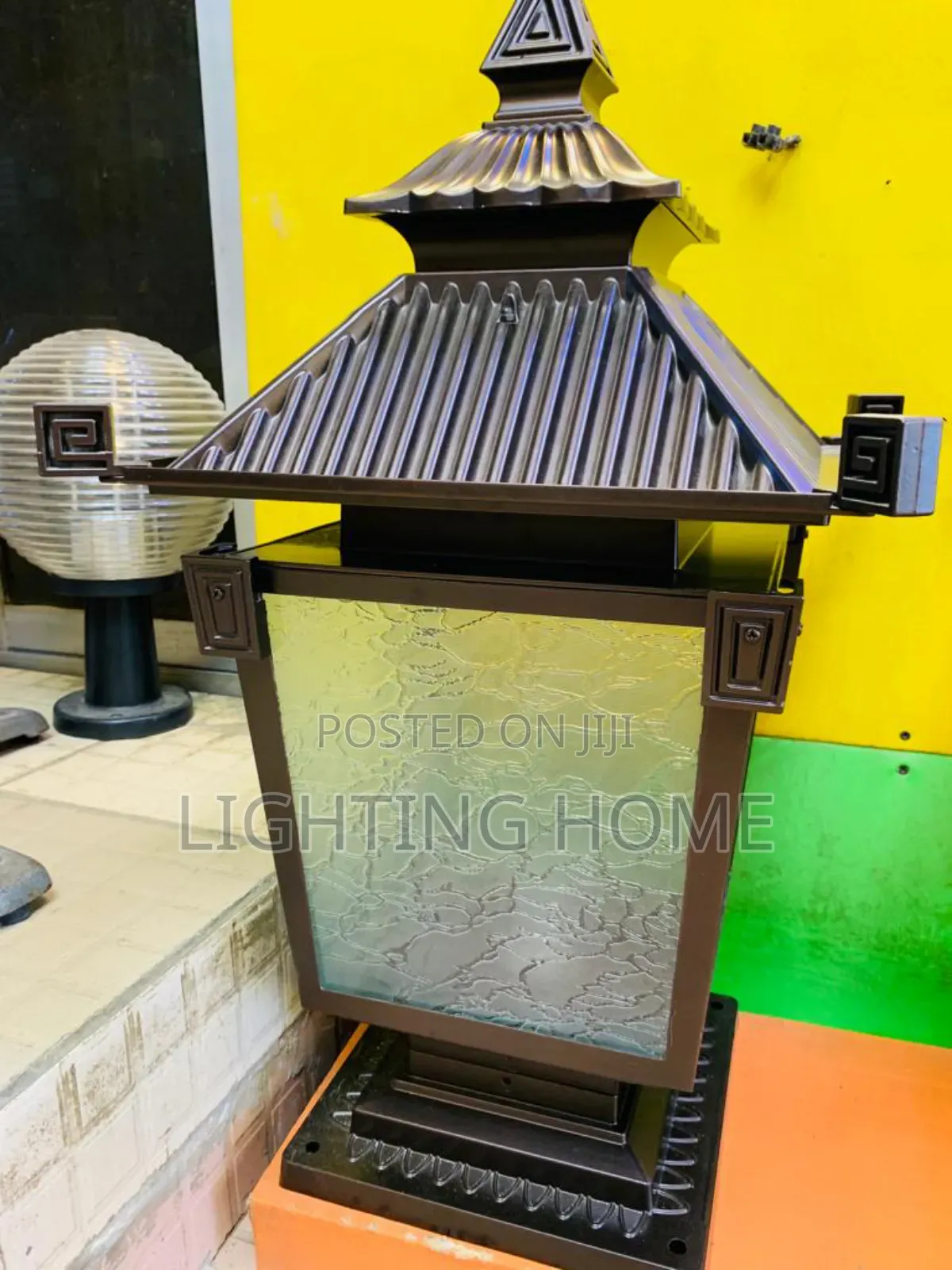 Outdoor Top Fence Lamp