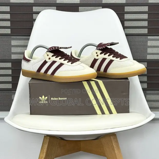 adidas gazelle silver green womens Adidas Originals x Wales Bonner Low Top Sneakers  LABELS