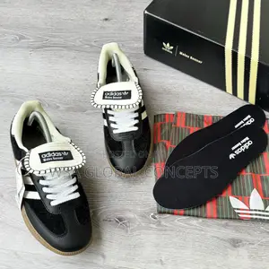 Wales Bonner X Adidas Samba Original Pony Tonal-Core Black