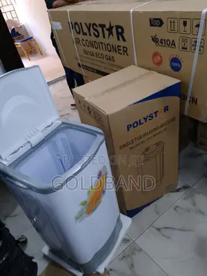 Efficient Polystar 7.5kg Single Tub Top Load Washing Machine