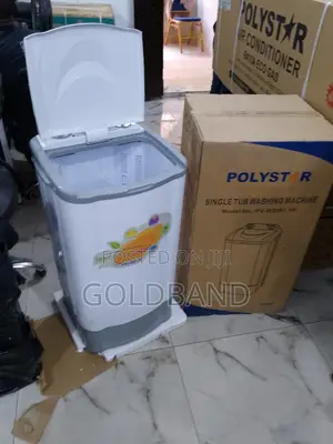 Time Saving Polystar 7.5kg Single Tub Washing Machine