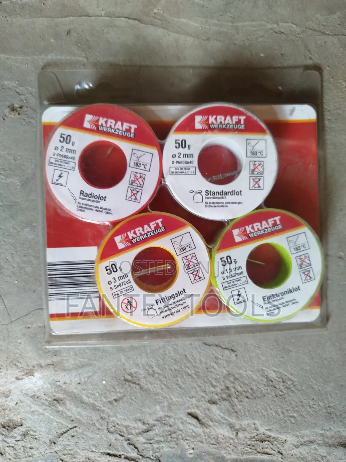 Soldering Lead Set