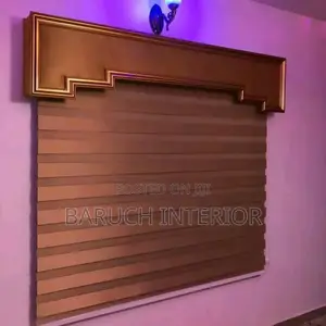Window Blind With Headboard