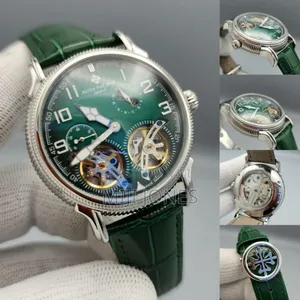 Photo - Patek Mechanical Green Leather 