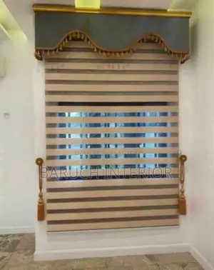 Window Blind With Headboard
