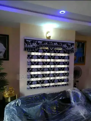 Window Blind With Headboard