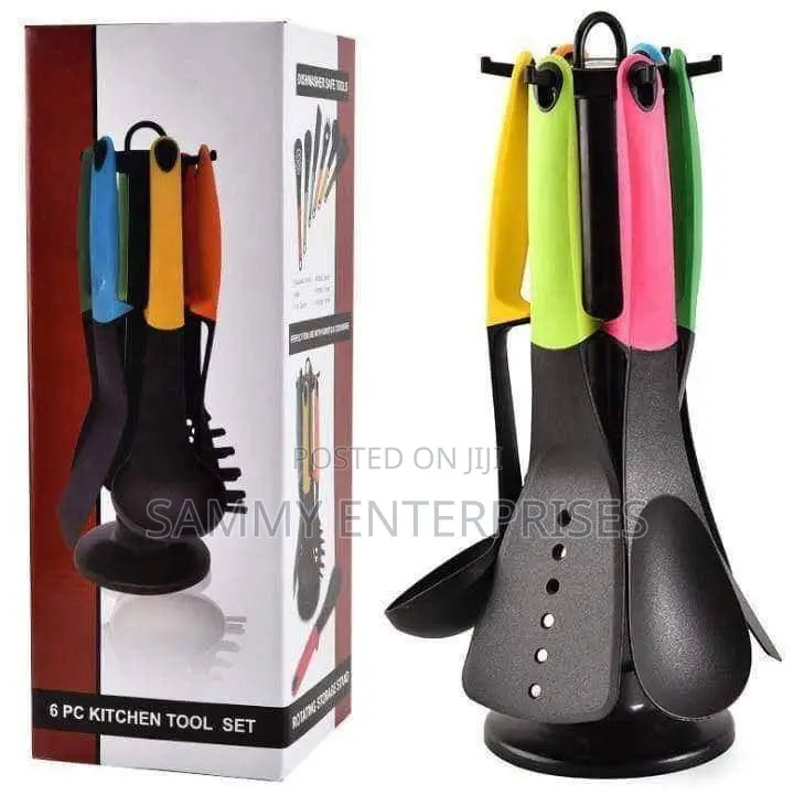 7 PCS Non Stick Spoons