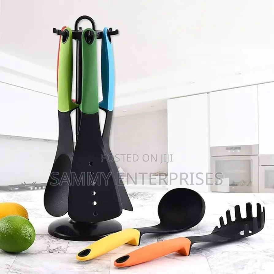 7 PCS Non Stick Spoons