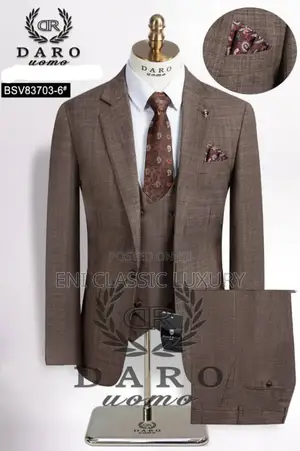 Luxury Men's Turkey Suits Daro Original Made in Turkey