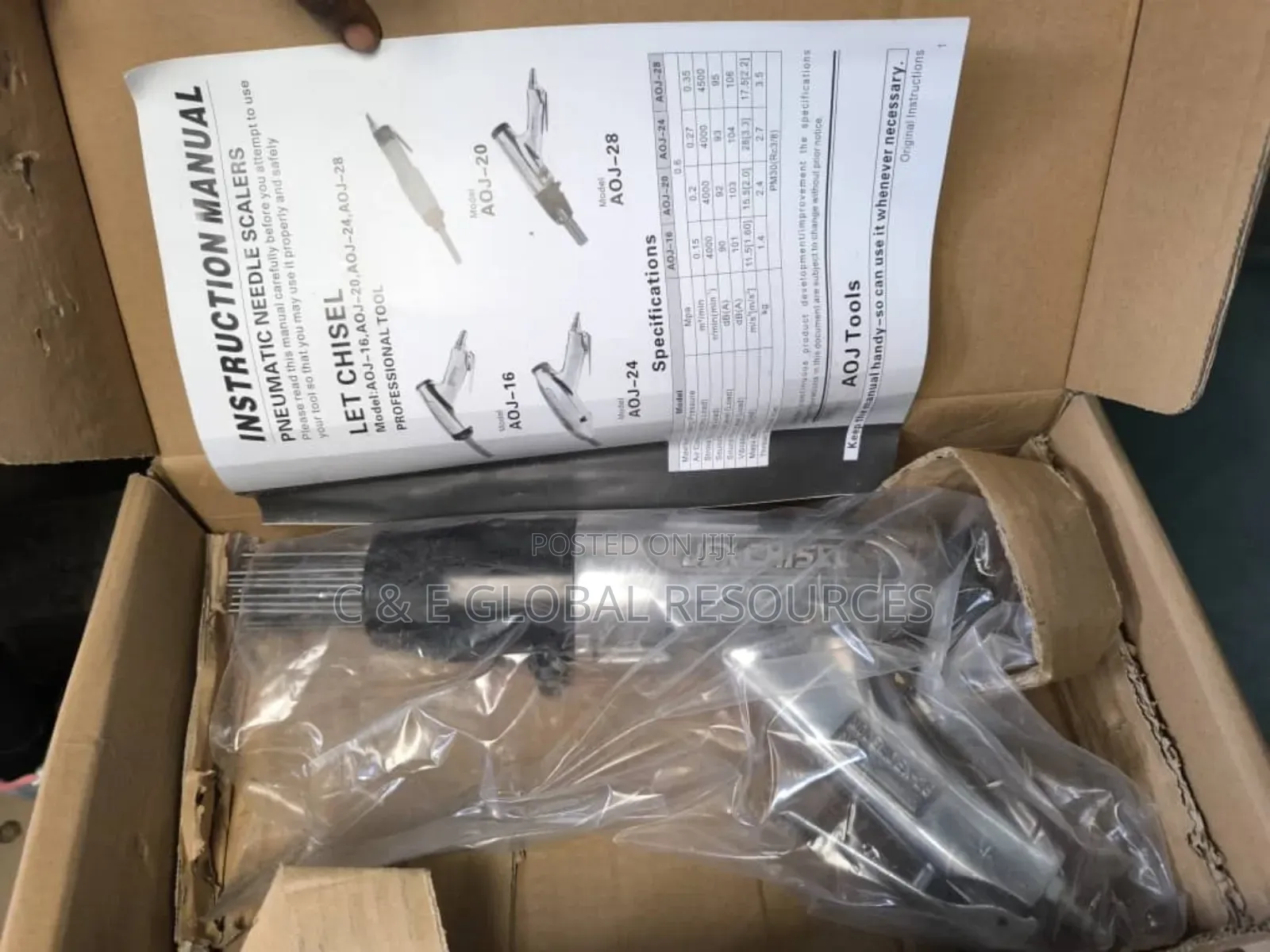 Jet Chisel Chipping Gun (Model Jet 28)