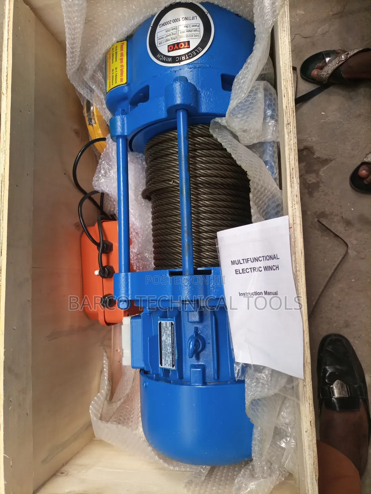 Electric Hoist Machine 2000kg