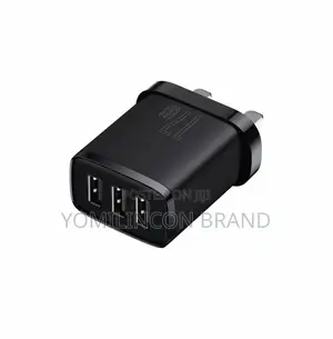 Baseus Compact Charger 3U 17W Uk - Black