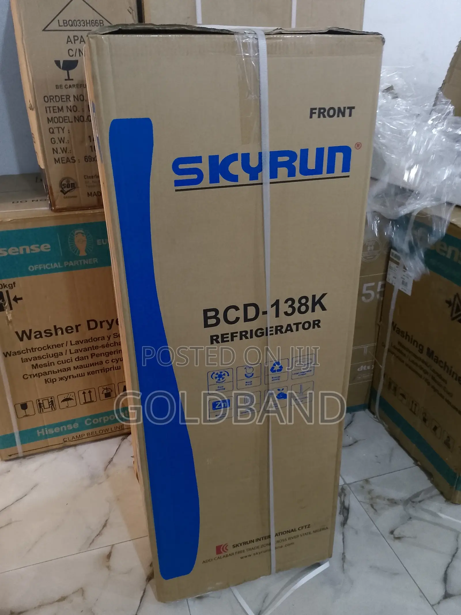 Direct Cool Skyrun BCD- (138L) Refrigerator