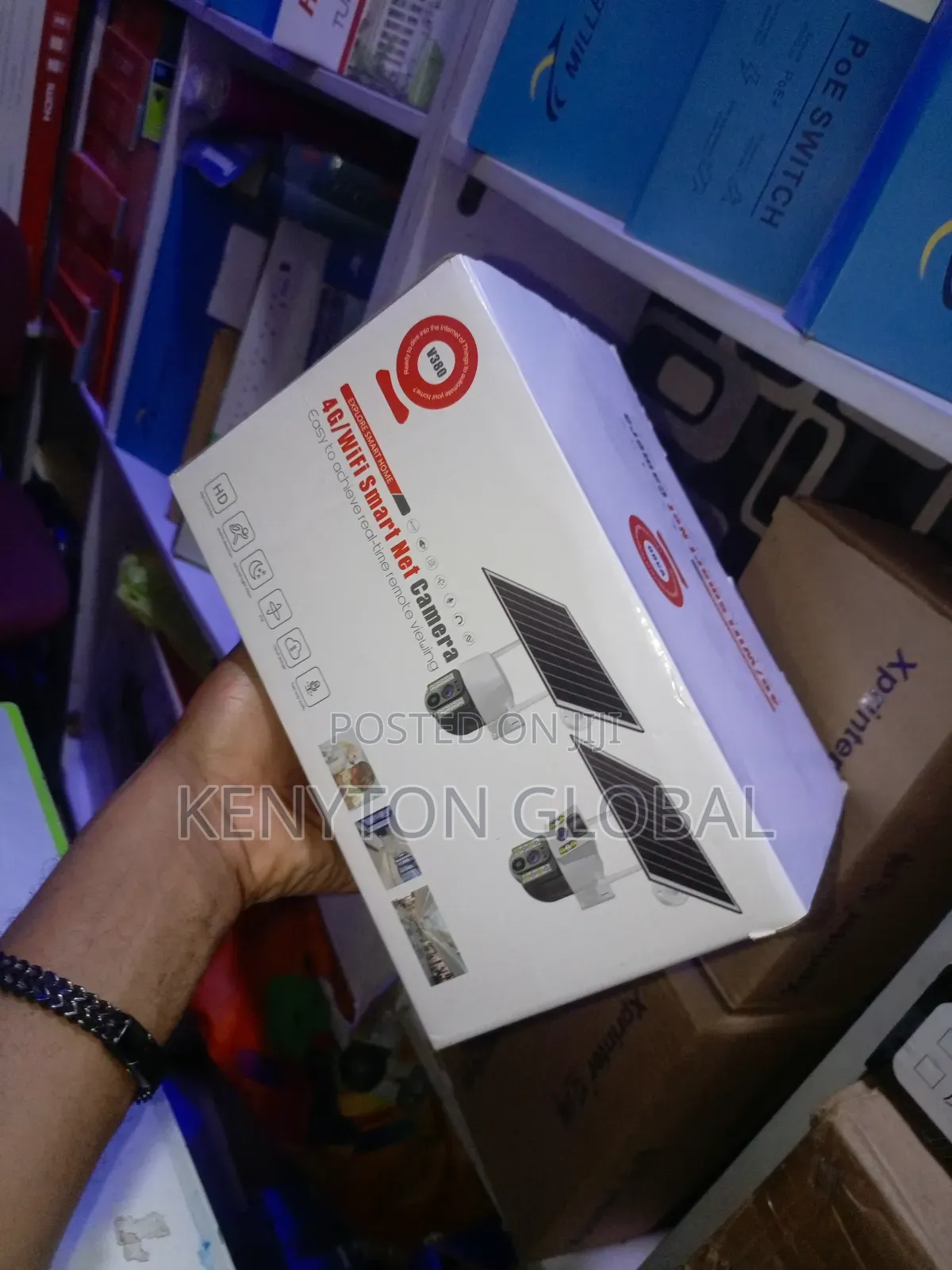 Solar Sim Slot PTZ Camera