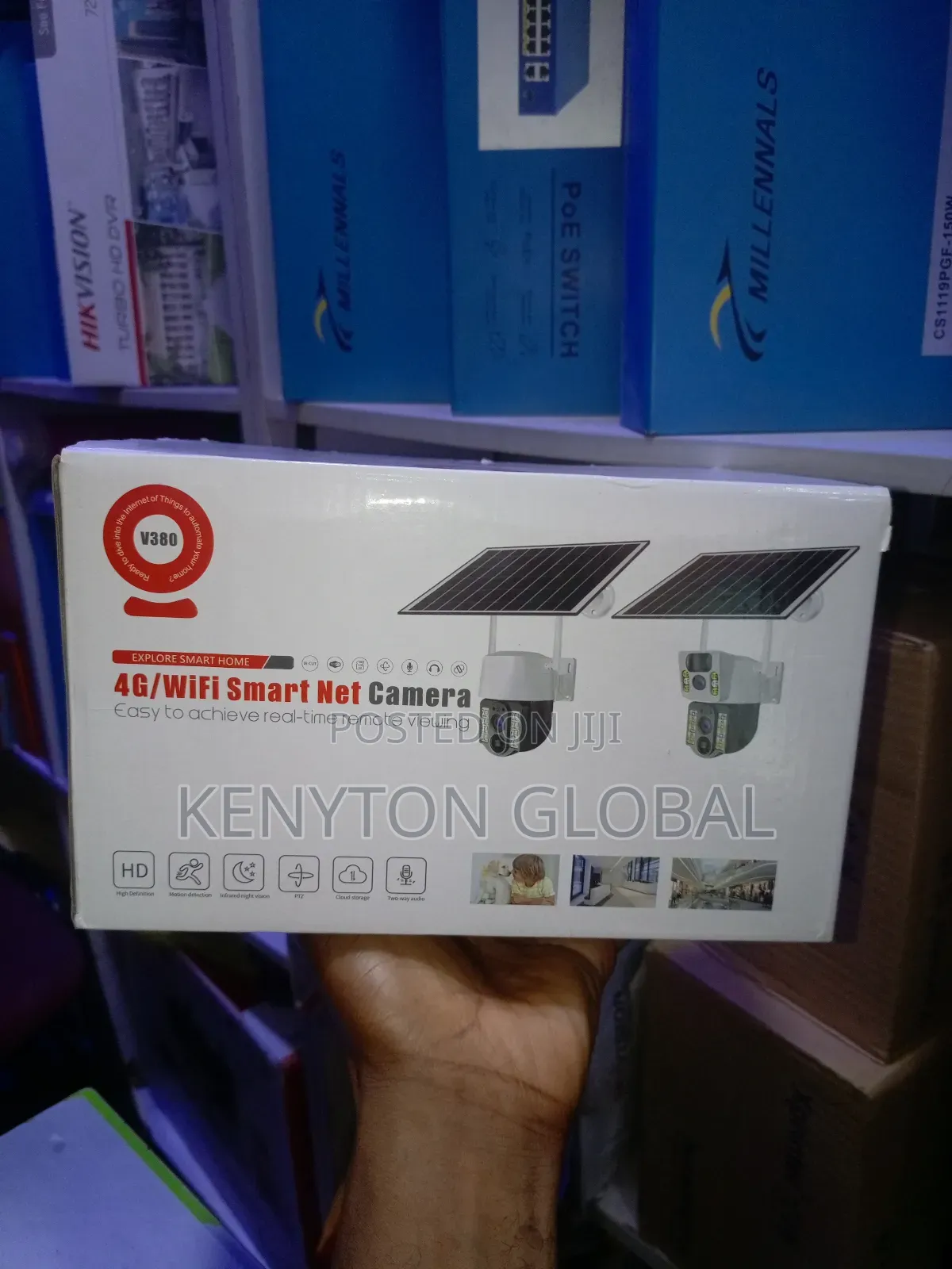 Solar Sim Slot PTZ Camera