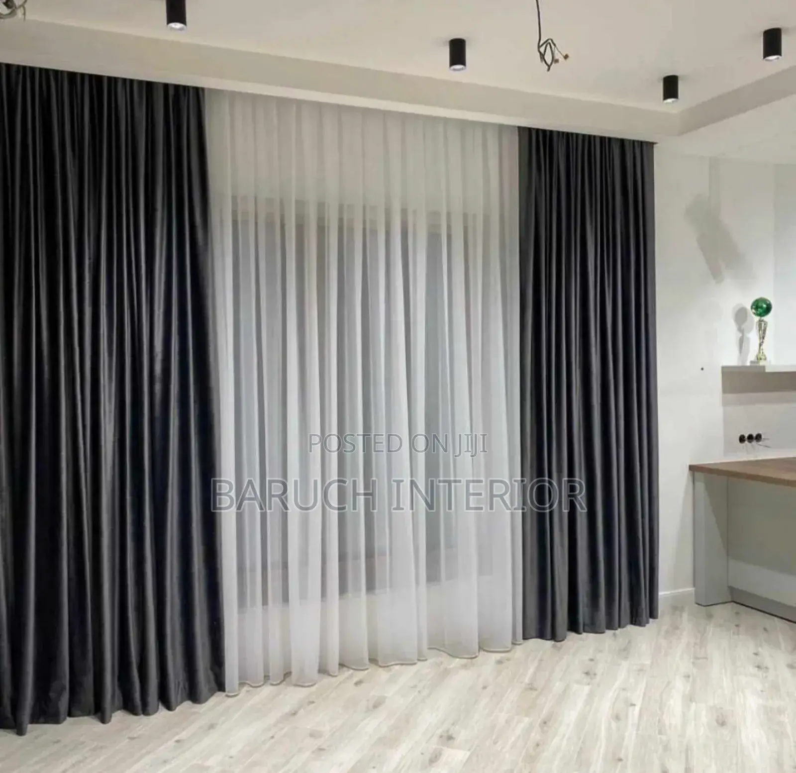 Automated Curtains With Remote Control