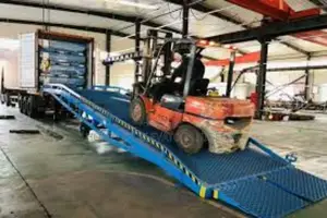 Economical Portable Ramps Forklift Docks