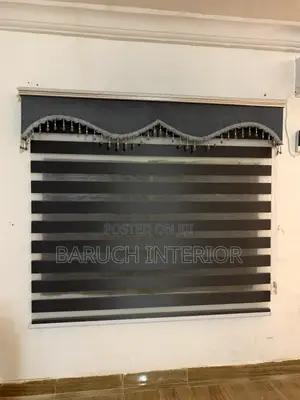 Day and Night Window Blind With Headboard