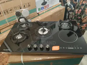 Functional Polystar Inverter 4 Gas Burner, 1 Electric