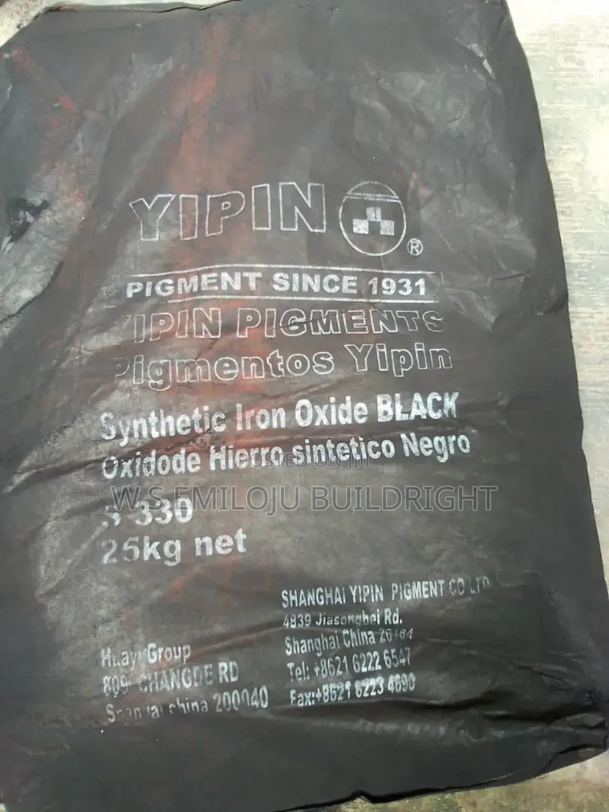 Colour Pigment Cement