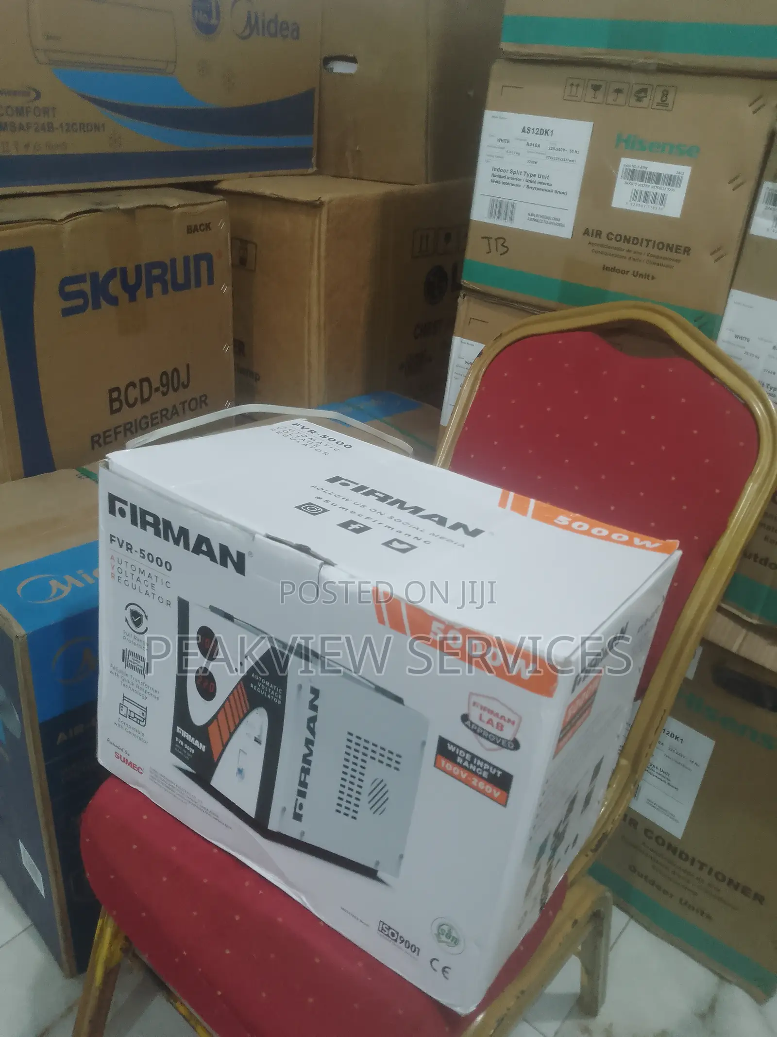 Standard Automatic FVR-5000w Firman Stabilizer