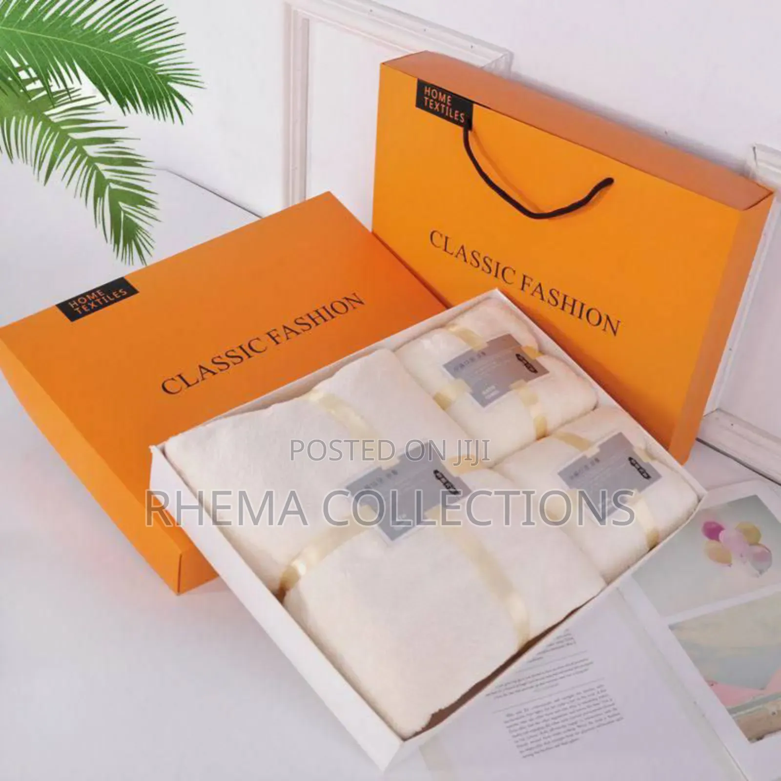 3in1 Towel Gift Set With a Carrier Bag