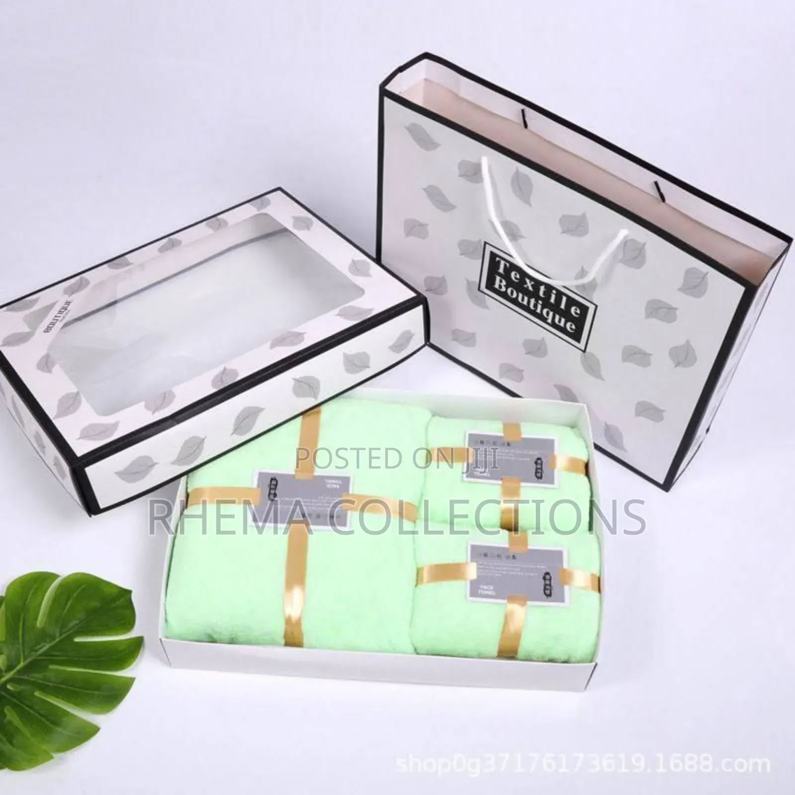 3in1 Towel Gift Set With a Carrier Bag