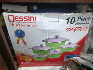 Dessini 10pcs Imperial Die Cast Non-Stick Cookware Sets