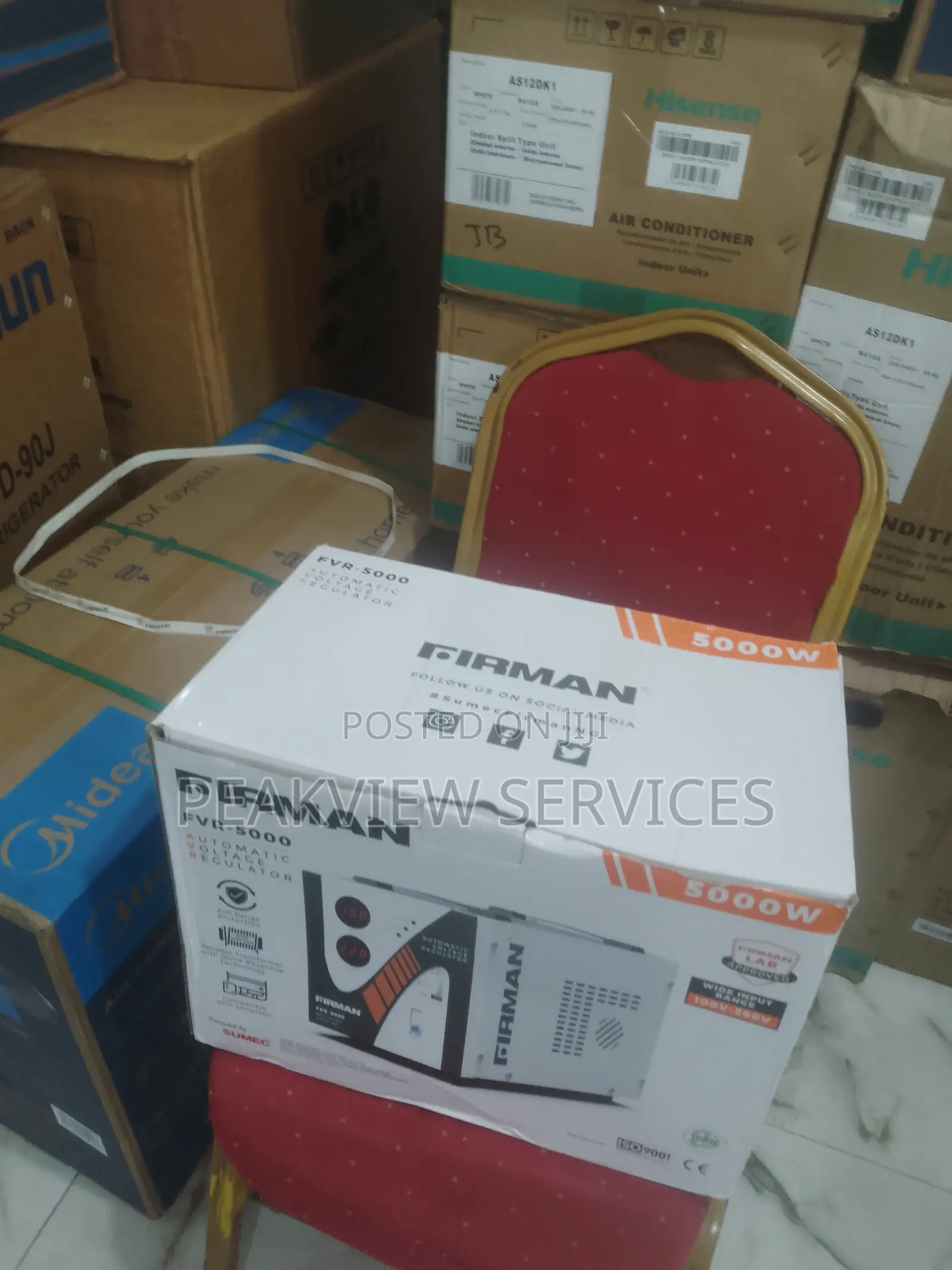 Reliable Automatic FVR-5000w Firman Stabilizer