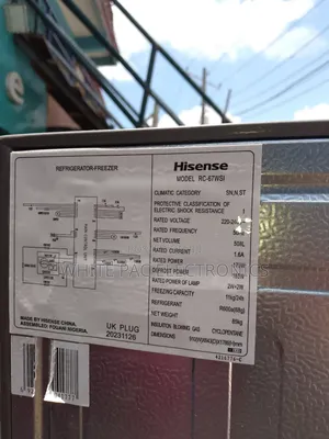 Hisense Fridge / Freezer 516-l Twins Doors Extra Cooling